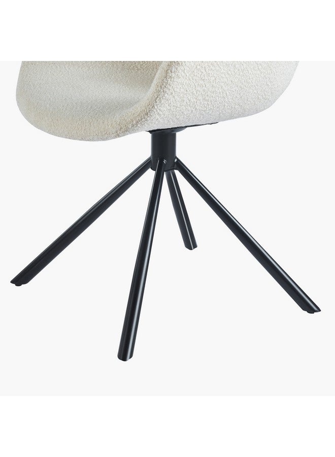 Home Box Cocoon Dolce Swivel Dining Chair 79 X 59 X 58 Cm - Image 4
