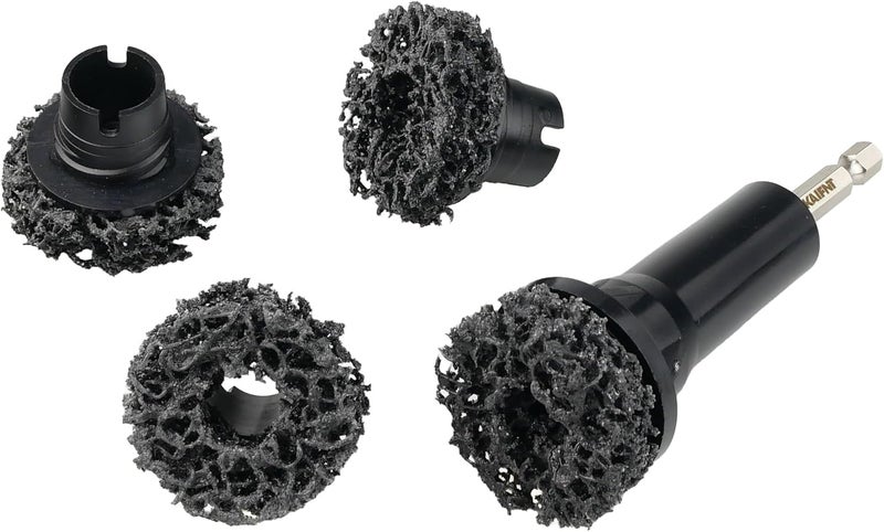 KAIFNT K234 Brake Hub Resurfacing Kit with 4 Pads and 1/4-Inch Hex Drive - Image 1