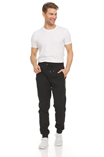 PURE CHAMP Mens 3 Pack Fleece Active Athletic Workout Jogger Sweatpants for Men with Zipper Pocket and Drawstring Size S-3XL(X-Large, Set 4) - Image 2