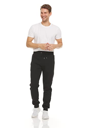 PURE CHAMP Mens 3 Pack Fleece Active Athletic Workout Jogger Sweatpants for Men with Zipper Pocket and Drawstring Size S-3XL(X-Large, Set 4) - Image 5