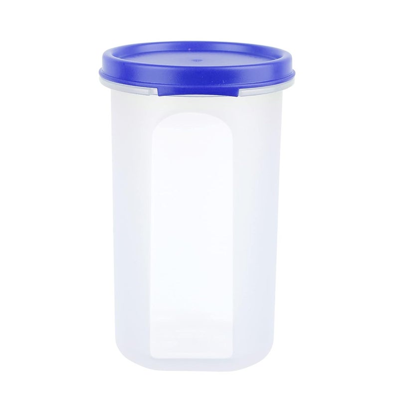 Cutting EDGE Plastic Kitchen Storage Container 585 ML Pack of 8 Dark Blue - Image 4