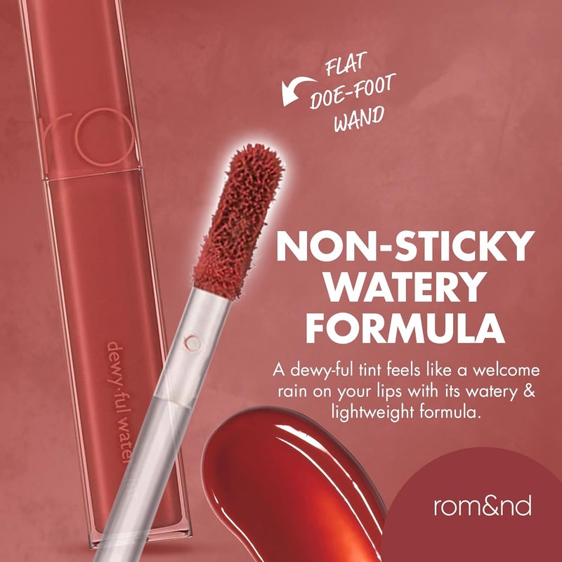 rom&nd dewy·ful water tint 04 chili up - Image 5