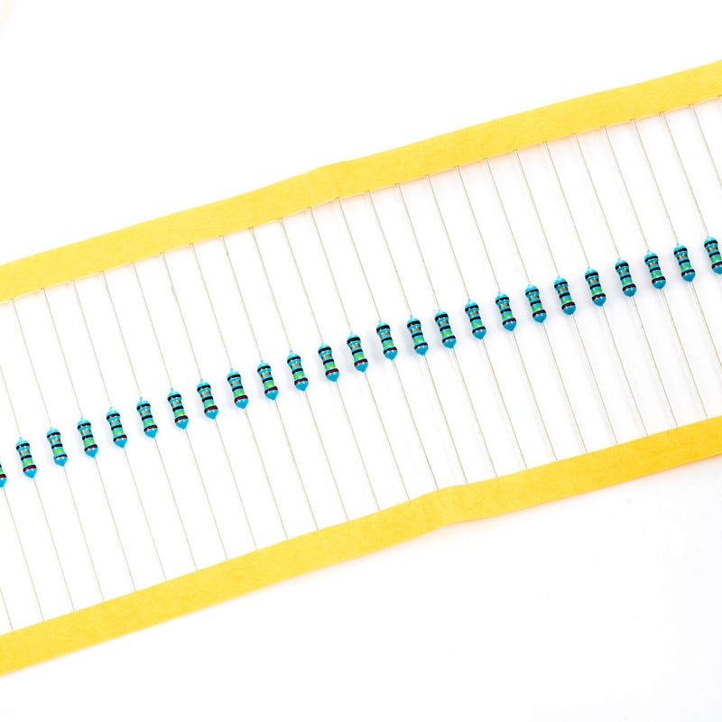 CHANZON 100pcs 1/4W (0.25W) 24 Ω ohm Metal Film Fixed Resistor 0.01 ±1% Tolerance 24R MF Through Hole Resistors Current Limiting Rohs Certificated - Image 4