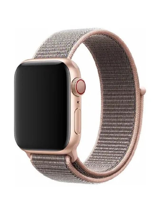 CATANES 49mm/45mm/44mm Premium Trial Loop Band for Apple Watch Rugged Woven Strap - Pink - Image 1
