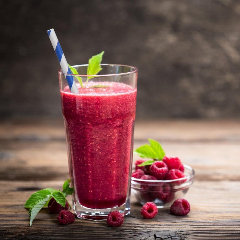 ALINK 100 Royal Blue and White Striped Paper Straws  Biodegradable Disposable Drinking Straws for Christmas  Brithday  New Year  Party Decoration Supplies - Image 3