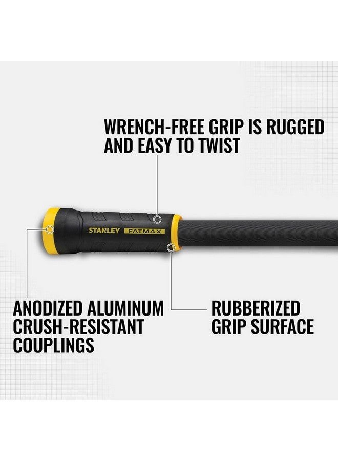 Stanley Fatmax ExoJacket Heavy Duty Fabric Hose Grey 5/8 Inch x 100 ft BDS90131 - Image 5