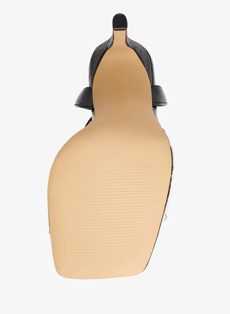 STEVE MADDEN  Heeled Sandals Black Women's Sandals for Women | Best Price UAE