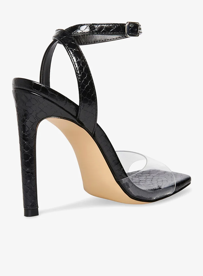 STEVE MADDEN  Heeled Sandals Black Women's Sandals for Women | Best Price UAE