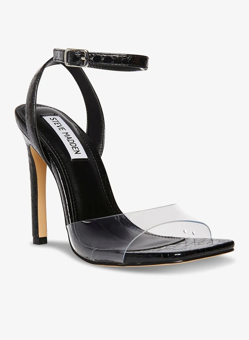 STEVE MADDEN  Heeled Sandals Black Women's Sandals for Women | Best Price UAE