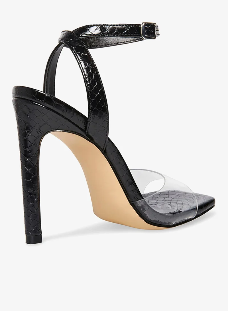 STEVE MADDEN  Heeled Sandals Black Women's Sandals for Women | Best Price UAE
