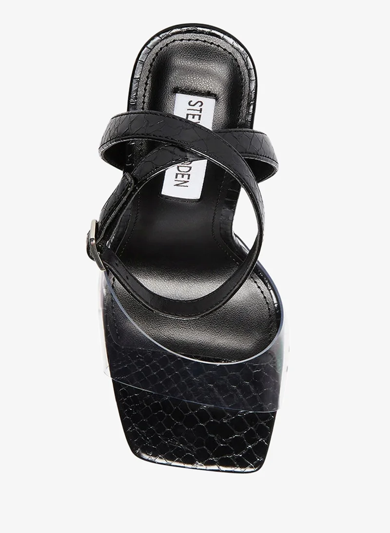 STEVE MADDEN  Heeled Sandals Black Women's Sandals for Women | Best Price UAE