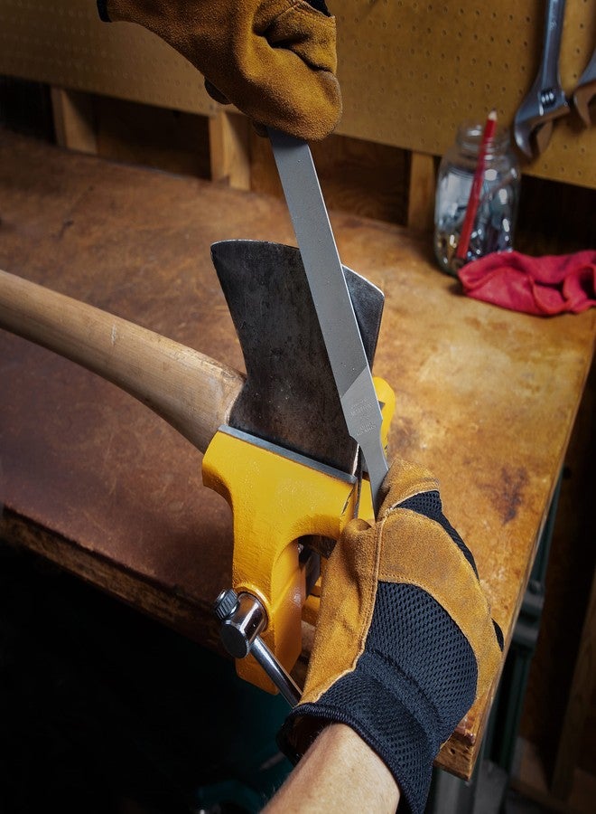 Nicholson 8" Rectangular Double/Single Cut Axe File - 06706NN, Multi, One Size - Image 4