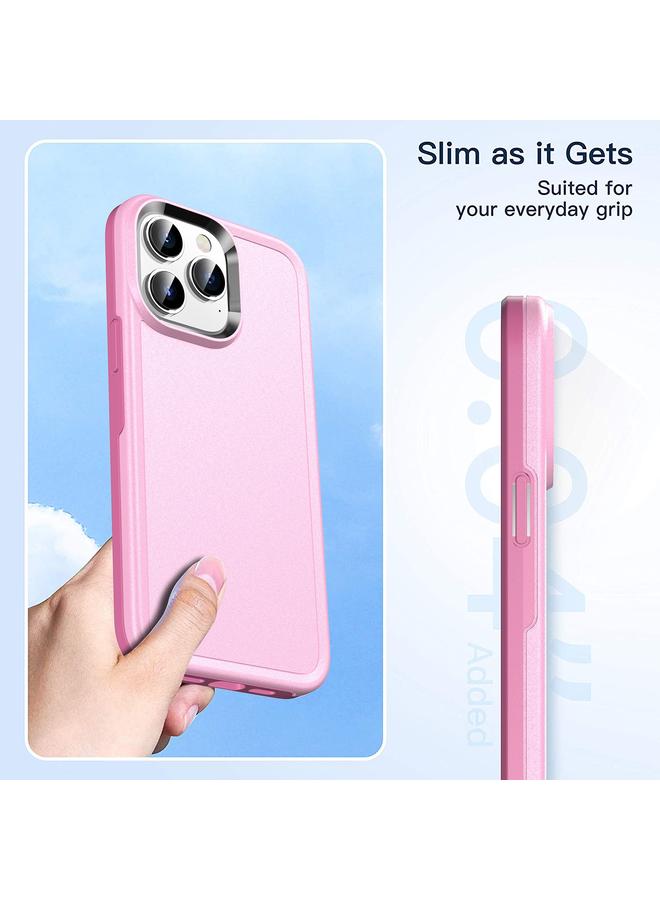 Zaboon Case For iPhone 13 Double Solid Color Armor Phone Case - Image 2