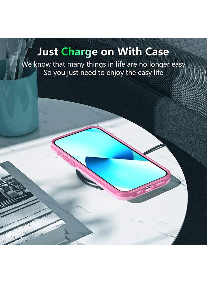 Zaboon Case For iPhone 13 Double Solid Color Armor Phone Case - Image 4