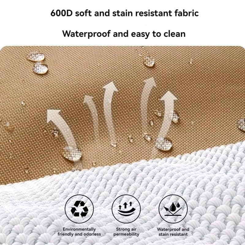 coldchill Folding Camping Chair, Portable Outdoor Backpacking Chair for Fishing, Hiking, Picnic, Camping, Beach, Lawn, Concert, Ultralight Compact Camping Chair with Carry Bag, 23"D x 14.2"W x 14.2"H (Black) - Image 3