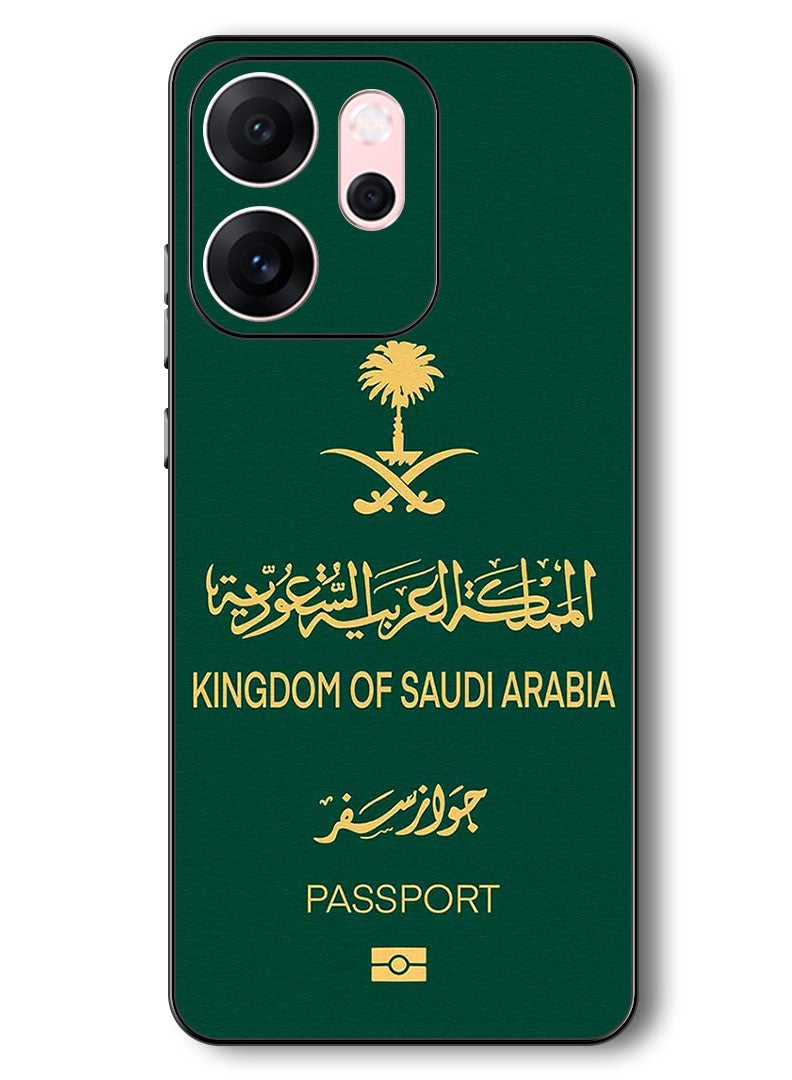 Theodor Case Compatible with Oppo Reno 14 F 6.57 Inch Protection Shockproof Bumper Cover Ksa Passport - Image 1