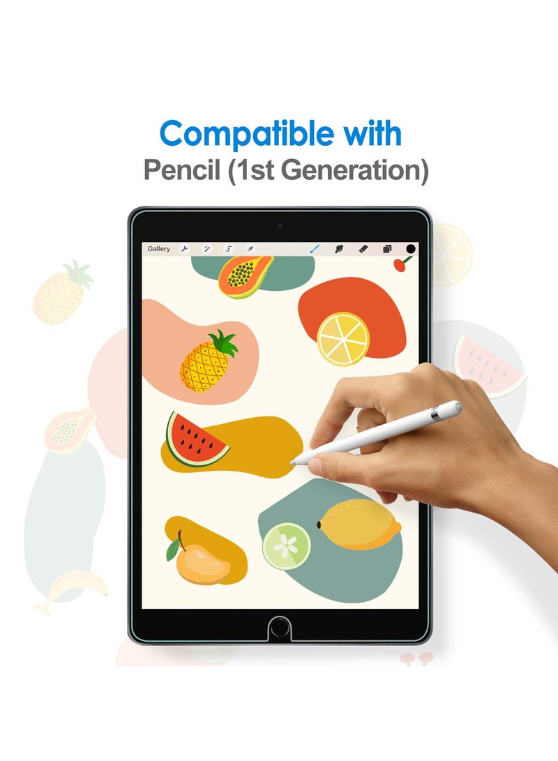 جي تيك واقي شاشة لجهاز iPad مقاس 10.2 بوصة (موديل 2021/2020/2019، الجيل 9/8/7)، فيلم من الزجاج المقوى، عبوة واحدة - Image 3