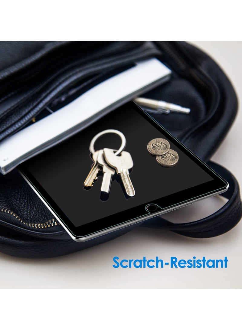 جي تيك واقي شاشة لجهاز iPad مقاس 10.2 بوصة (موديل 2021/2020/2019، الجيل 9/8/7)، فيلم من الزجاج المقوى، عبوة واحدة - Image 4