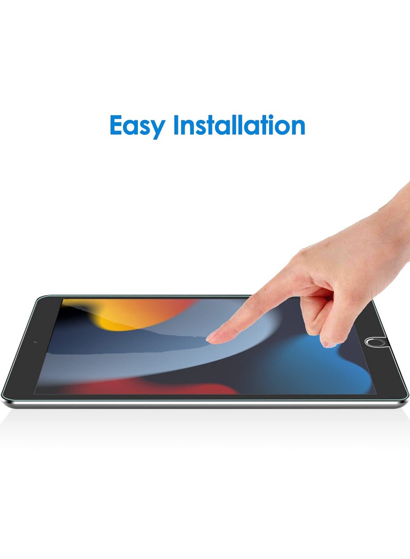 جي تيك واقي شاشة لجهاز iPad مقاس 10.2 بوصة (موديل 2021/2020/2019، الجيل 9/8/7)، فيلم من الزجاج المقوى، عبوة واحدة - Image 5