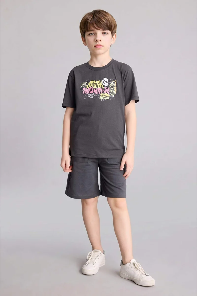 ديفاكتو Regular Fit Shorts