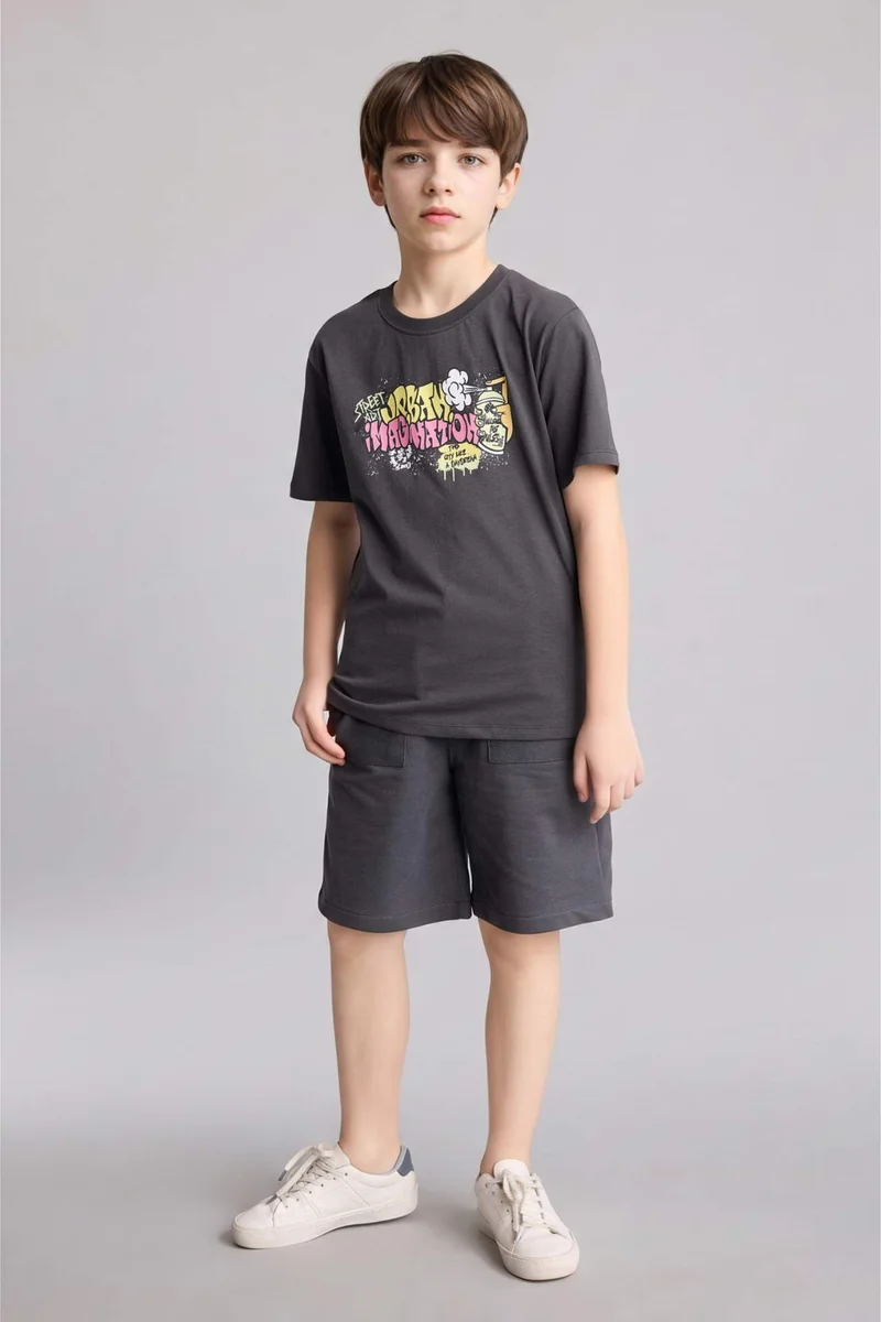 ديفاكتو Regular Fit Shorts