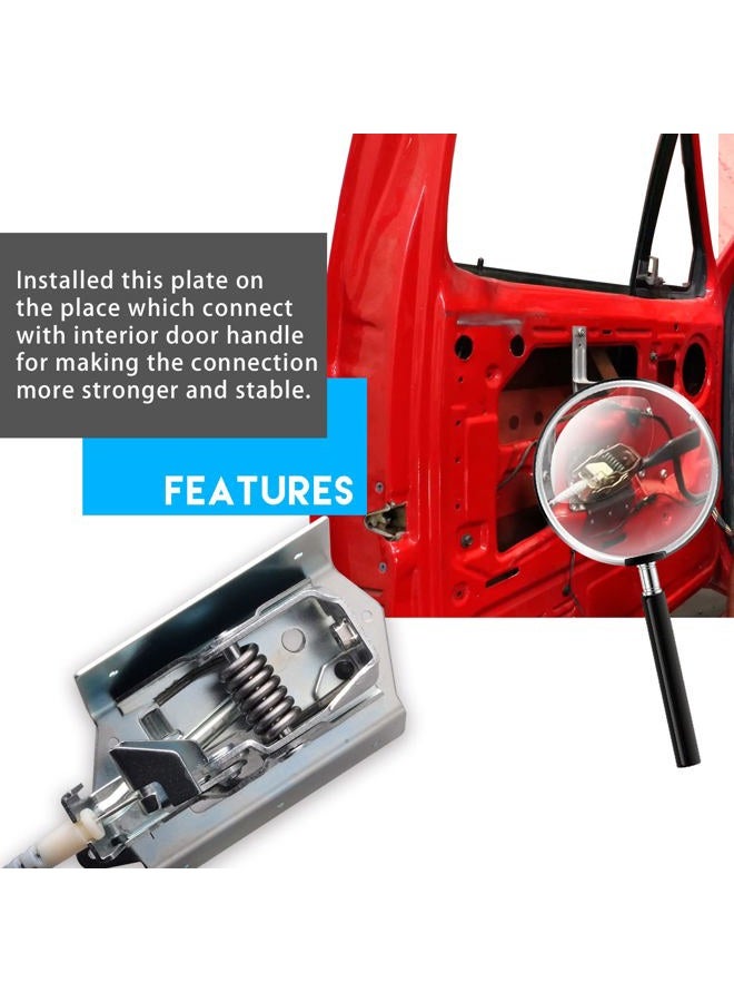 Unikpas Driver Door Latch Assembly w/Enhanced Kit compatible for Ford F150 F250 1992-96 F350 F450 1992-97 Front left Side Door replace Latch F4TZ15219A65A - Image 3