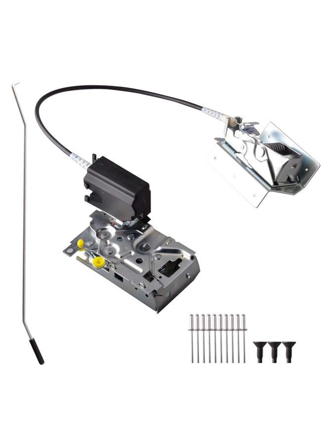 Unikpas Driver Door Latch Assembly w/Enhanced Kit compatible for Ford F150 F250 1992-96 F350 F450 1992-97 Front left Side Door replace Latch F4TZ15219A65A - Image 1