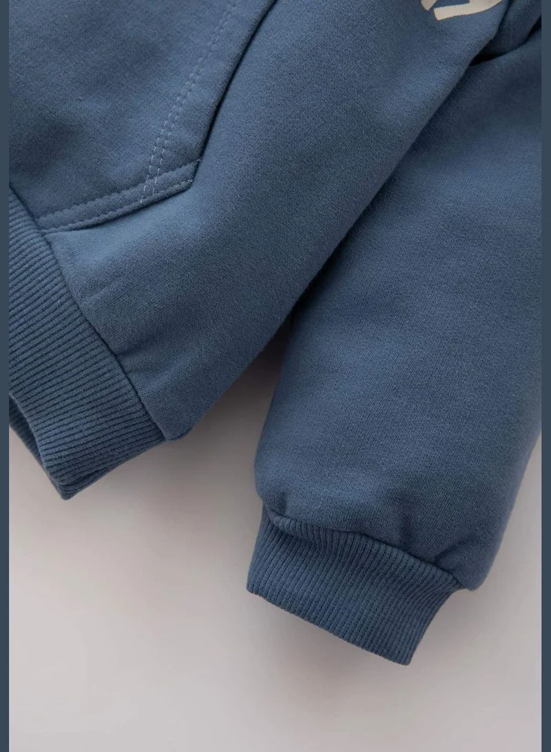 DeFacto 2 Pack BabyBoy Hooded Long Sleeve Knitted Set