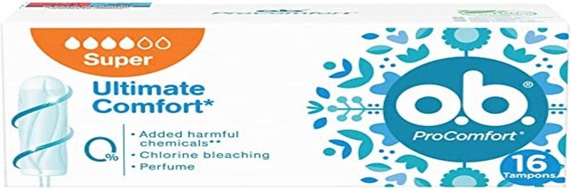 o.b. OB Pad Super 16 Pieces - Image 1