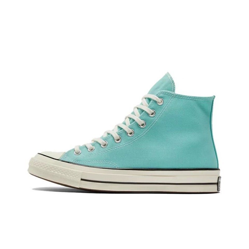 Converse 1970s High-Top Canvas Sneakers for Men and Women - Classic Style in White, Mint Blue, Rose Red, and More