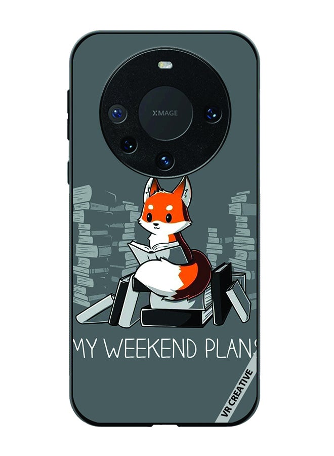 VR CREATIVE Protective Case Cover For Huawei Mate 60 My Weekend Plans Design Multicolour - Image 1