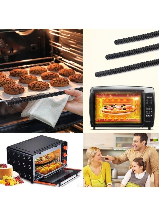 Besego Besego 3 Packs BESEGO Oven Rack Shields, Premium Silicone Heat Resistant Oven Rack Shields against Burns Nasty and  - Image 5