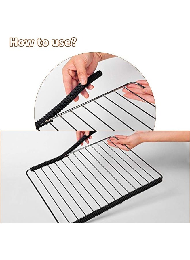 Besego Besego 3 Packs BESEGO Oven Rack Shields, Premium Silicone Heat Resistant Oven Rack Shields against Burns Nasty and  - Image 3