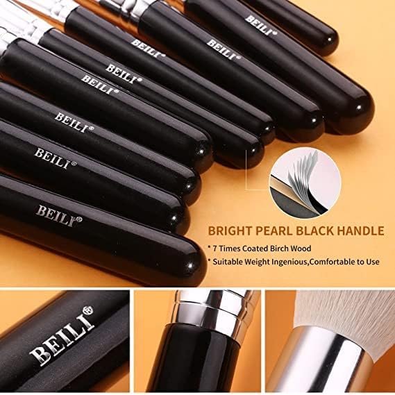 B-LADY BLADY MAKEUP BRUSH beginners to professionals makeup brush kits include all face and eye brushes that are needed to create a flawless look Everyday makeup or glam makeup our face makeup brush sets have you covered for all SET OF 30 - Image 2