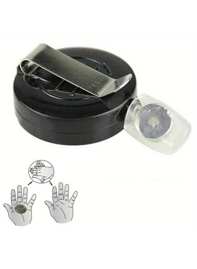 Magic Coin Vanishing Trick Toy Props With Silencer And Instructions - Image 1