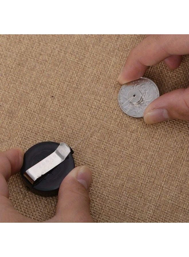 Magic Coin Vanishing Trick Toy Props With Silencer And Instructions - Image 4