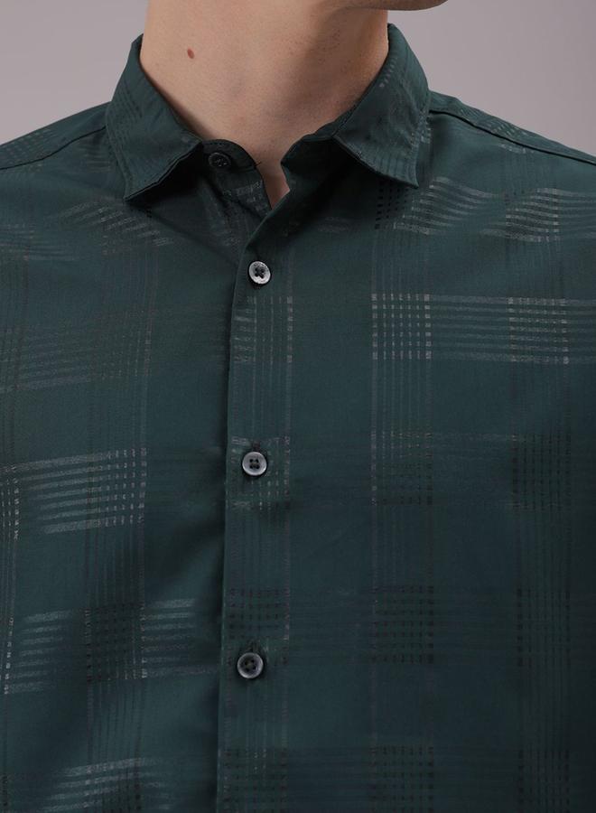 شركة المرآب الهندية قميص كاجوال بقصة سليم فيت - Image 2