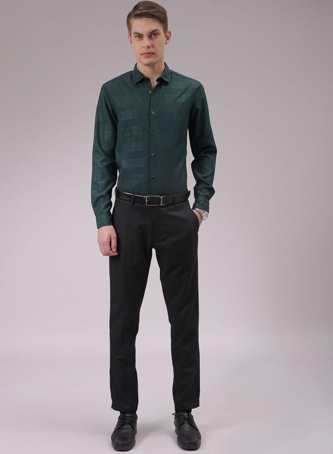 شركة المرآب الهندية قميص كاجوال بقصة سليم فيت - Image 4