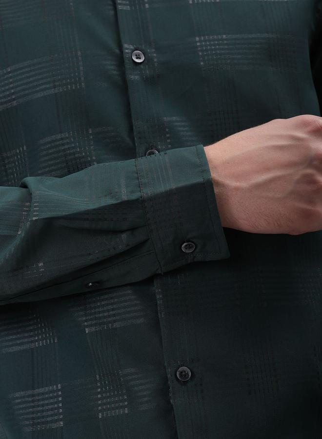 شركة المرآب الهندية قميص كاجوال بقصة سليم فيت - Image 5