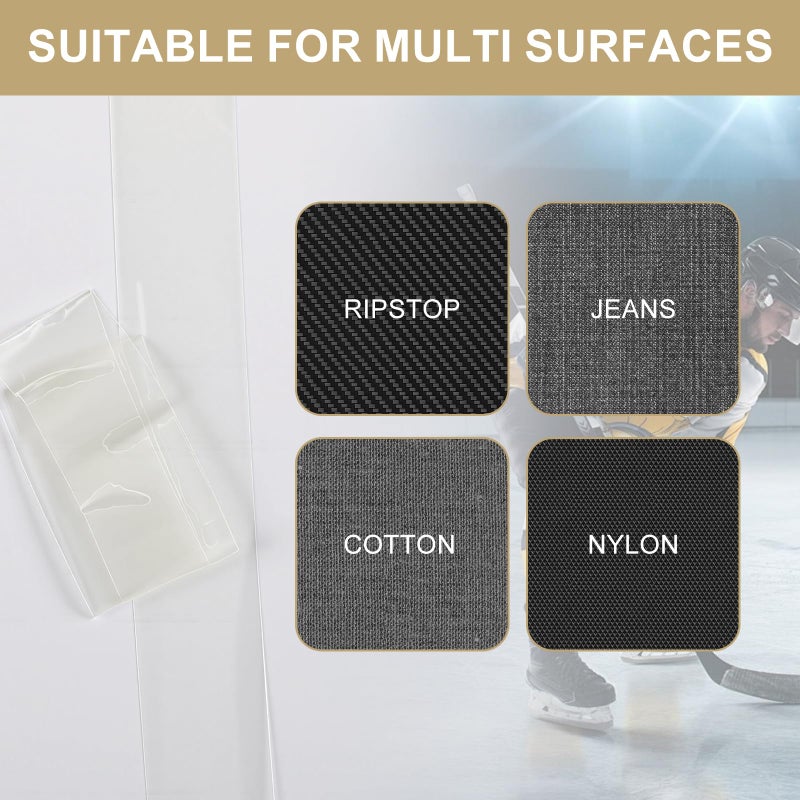 Guirnd Clear Hockey Tape, 2 Roll Strong Adhesive Goon Tape, Hockey Clear Tape 1 Inch x 49.5 FT Each Roll, Hockey Stick Tape for Sports, Handles, Pullup Bars, Bats, Rackets, Tools - Image 5