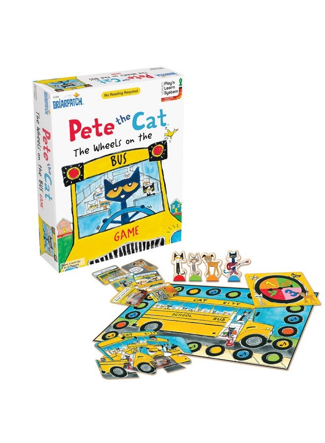 Briarpatch Briarpatch | Pete The Cat Wheels on The Bus Game, Fans of Pete The Cat Books, Ages 3+  - Image 1