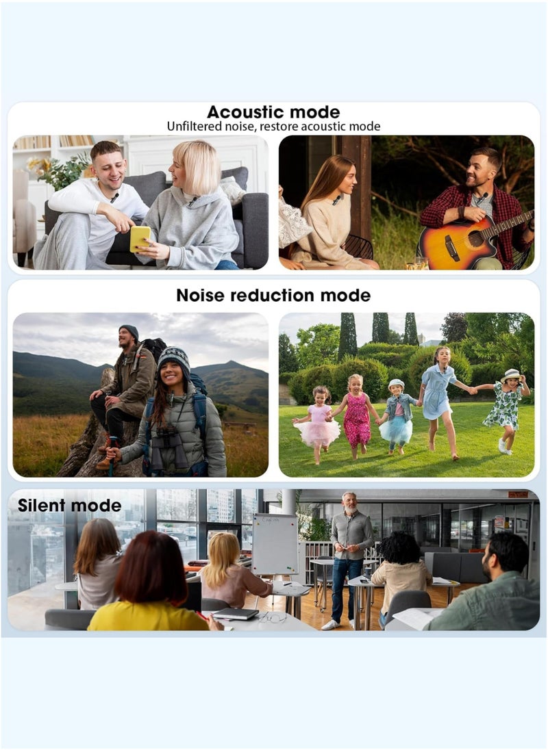Wireless Lavalier Microphone for iPhone/iPad – Plug & Play Mini Mic with Charging Case & Earbud – Dual Lightning Mics for YouTube, TikTok, Live Streaming, Vlogging, Podcast, Interviews, Gaming