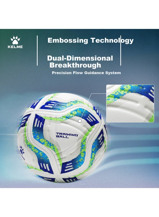 Kelme Heat-sealed Football Youth Training Student Physical Exam Official Size 5 Match Training Standard Durable Size 4 Ball - Image 1