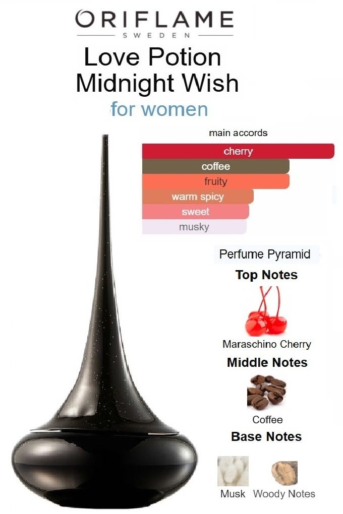 Oriflame Love Potion Midnight Wish EdP 50 ML for Her - Image 3