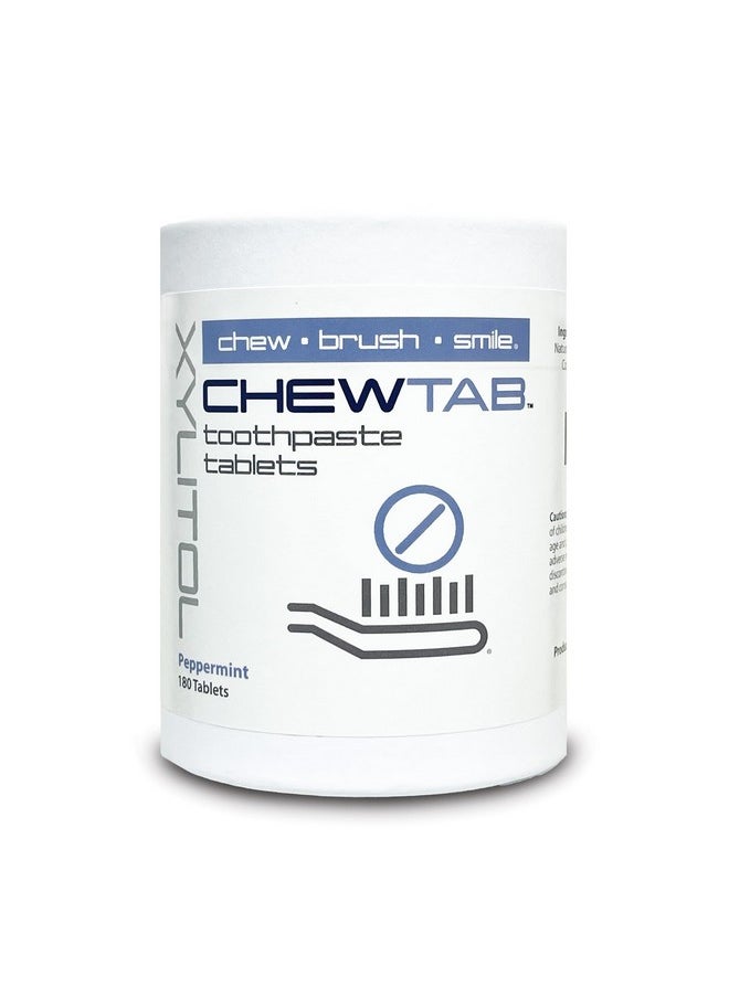 WELdental Chewtab Toothpaste Tablets Peppermint Refill  - Image 1