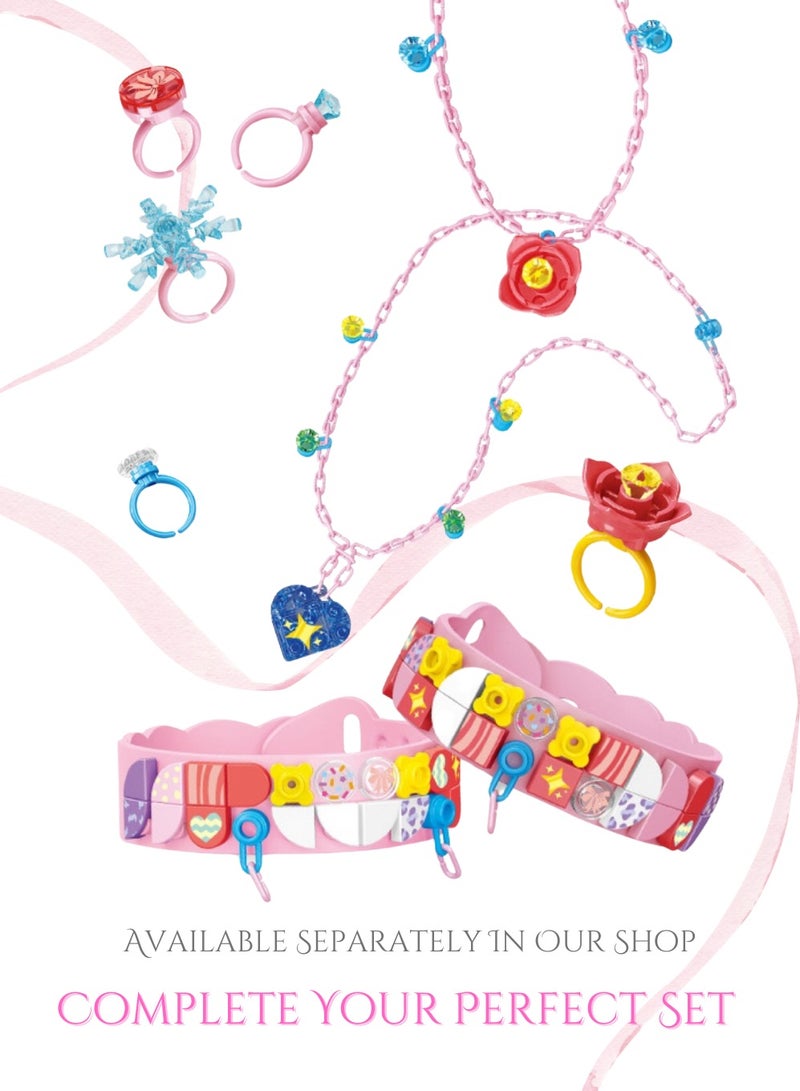 GREAT FRIEND 1.	Diy Bracelet Making Kit Toy Craft for Kids Jewelry Gift for Girls 6+ years Creative Charms Beads 40 PCS - Image 5