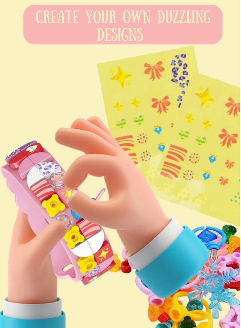 GREAT FRIEND 1.	Diy Bracelet Making Kit Toy Craft for Kids Jewelry Gift for Girls 6+ years Creative Charms Beads 40 PCS - Image 4