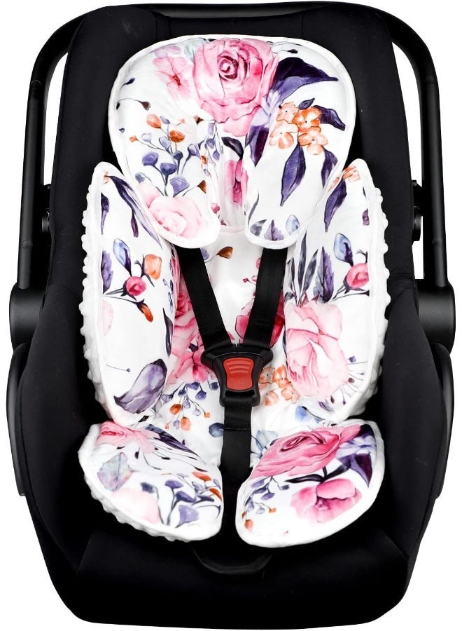 Pea Pod 2-in-1 Baby Head Supports for Baby Car Seat Strollers - Image 1