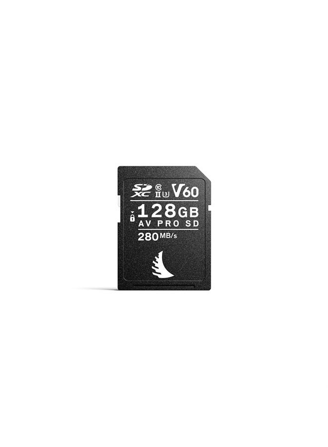 AV PRO SD Card MK2 - V60-128 GB - SDXC UHS-II - SD Card - for 4K - Photo and Video