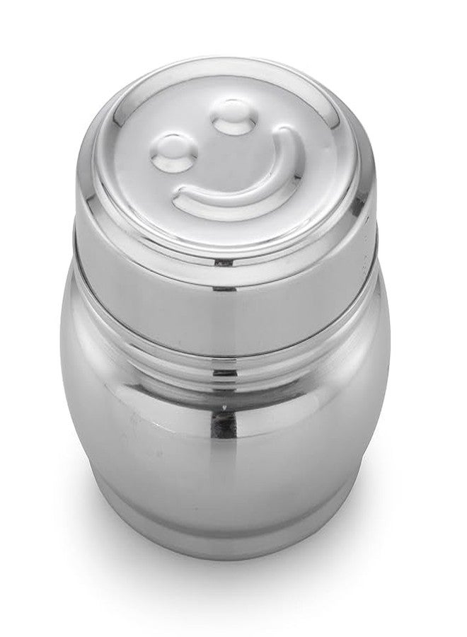 Expresso Stainless Steel Small/Mini Box Dabba/Container/Storage Box, Smiley,Capacity-120ml Each, Set of 2 - Image 3